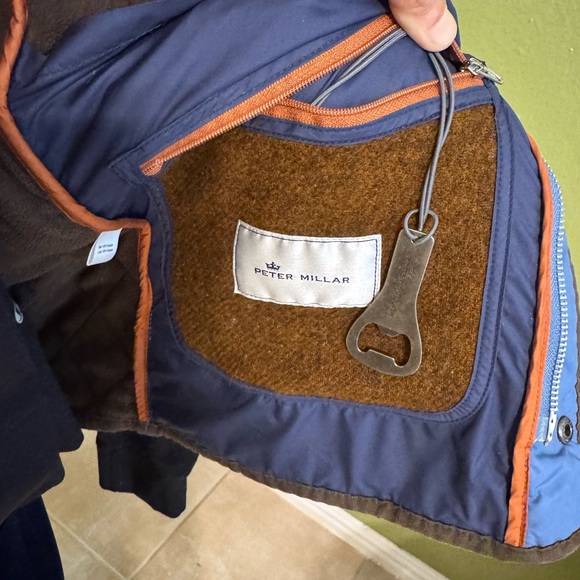 Peter Millar Blue Quilted Vest - Picture 16 of 17